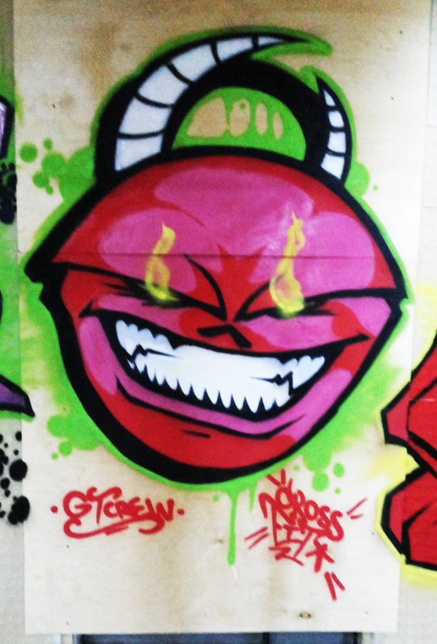 Graffiti Wall - Photo by Paine - character (2014)