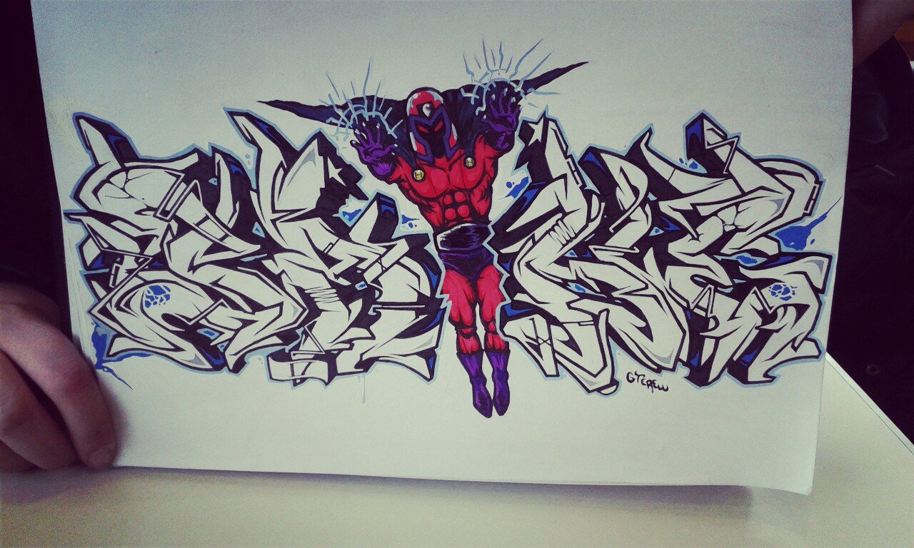 Graffiti Sketch - Photo by Paine (2014)