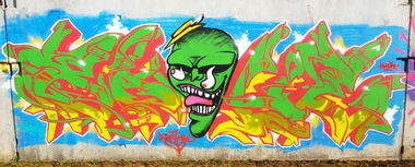 Graffiti Wall - Photo by Paine (2014)