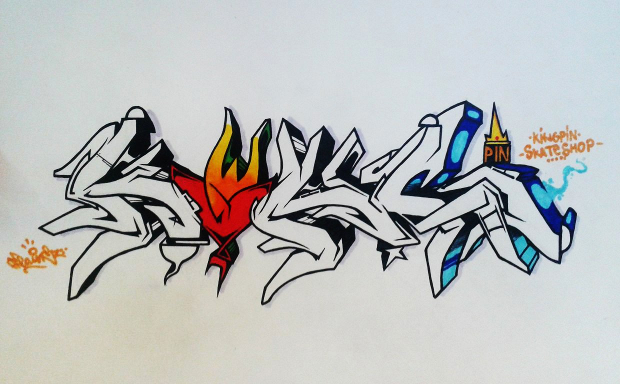 Graffiti Wall - Photo by Paine