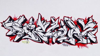 Graffiti Sketch - Photo by Paine