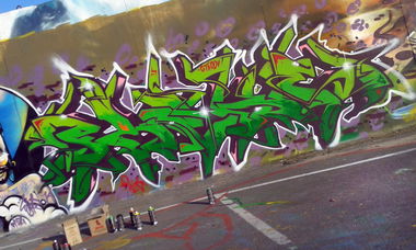 Graffiti Wall - Photo by Paine