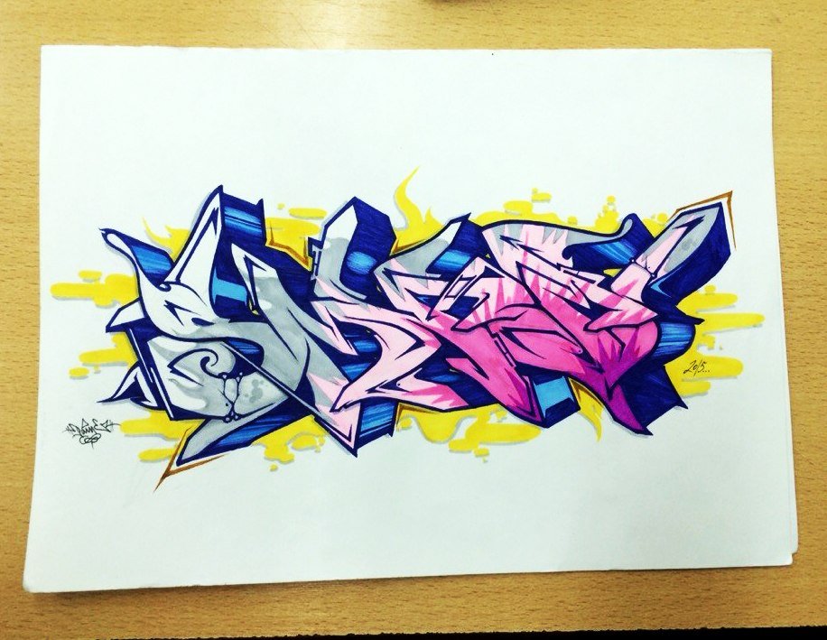 Graffiti Sketch - Photo by Paine - Exchange, for, Smat