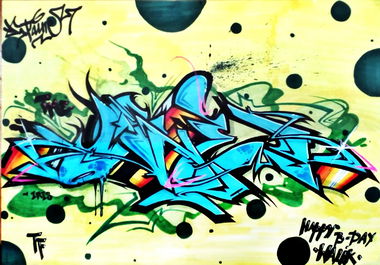 Graffiti Sketch - Photo by Paine