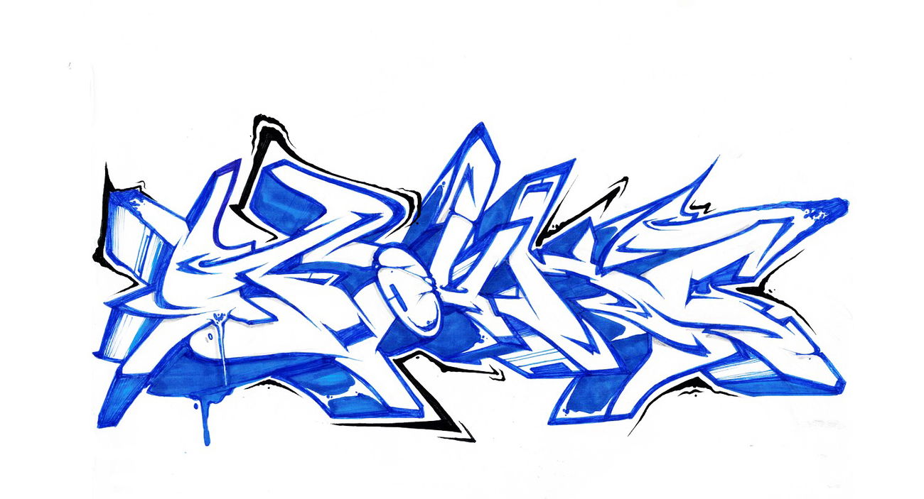 Graffiti Sketch in казань - Photo by Paine - Paine, sketch, graffiti (2015)