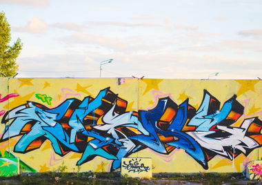 Graffiti Wall - Photo by Paine - Paine, Kazan, Russia (2015)