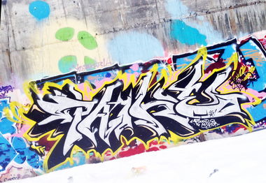 Graffiti Wall - Photo by Paine