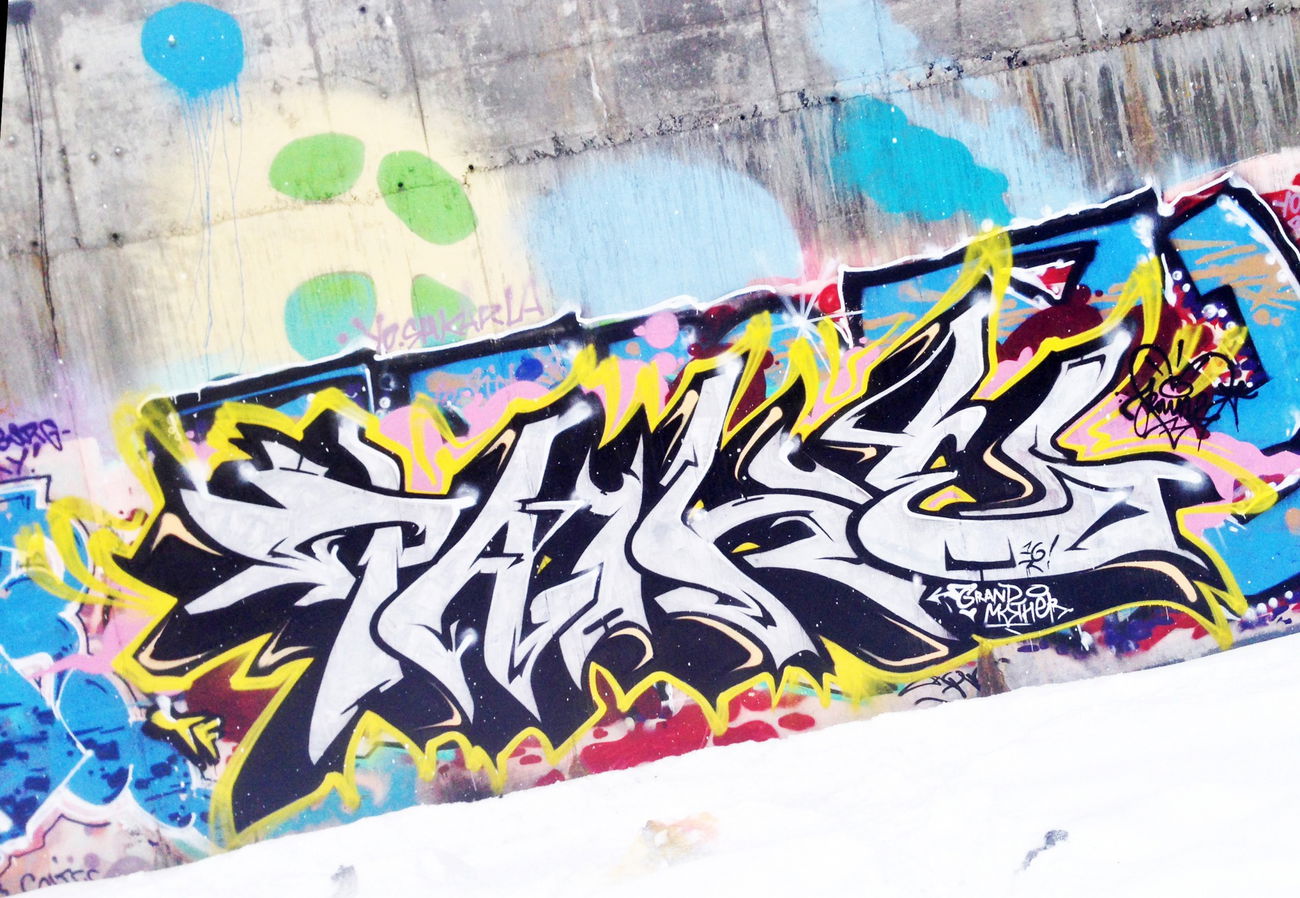 Graffiti Wall - Photo by Paine