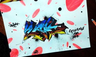 Graffiti Sketch - Photo by Paine - Exchange, for, Zak