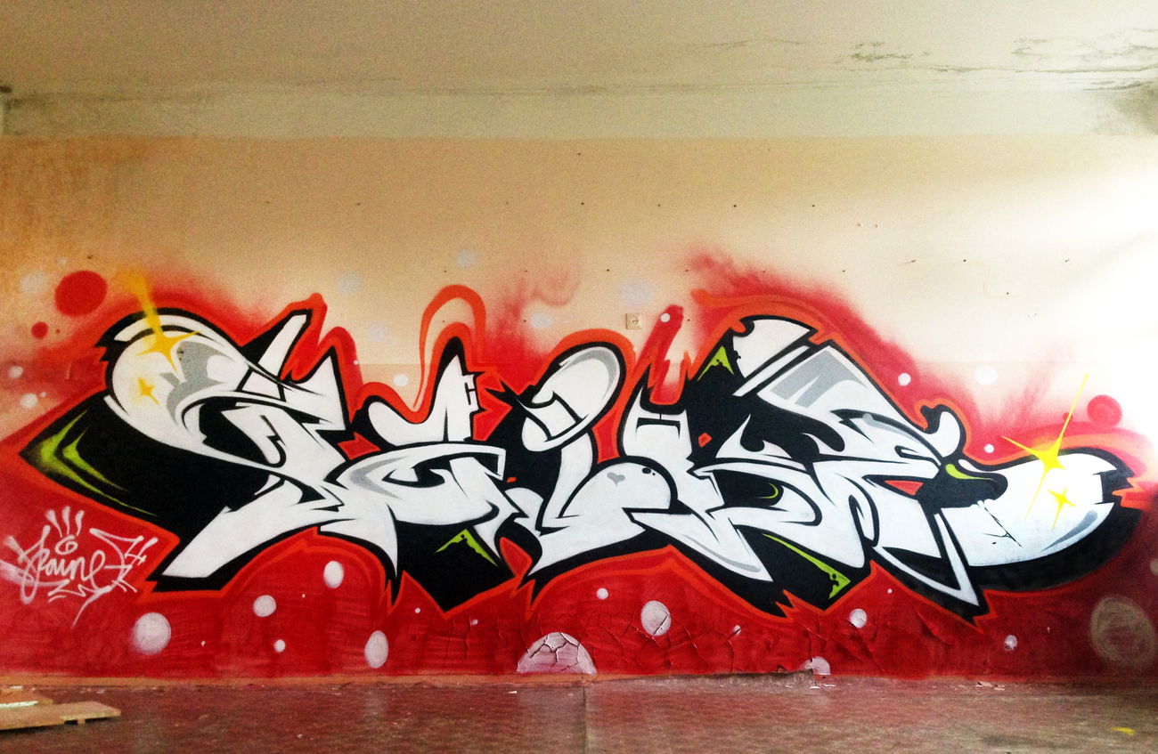 Graffiti Wall - Photo by Paine