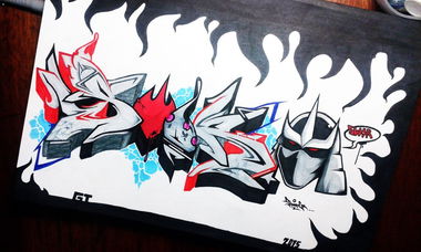 Graffiti Sketch - Photo by Paine - Exchange, for, Swor