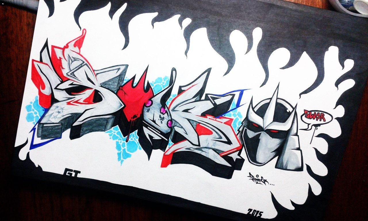 Graffiti Sketch - Photo by Paine - Exchange, for, Swor