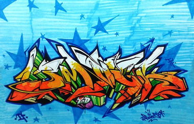Graffiti Sketch - Photo by Paine - Zmogk, Exchange, TAD