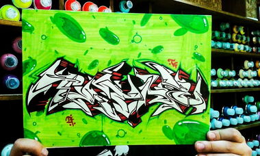 Graffiti Sketch - Photo by Paine