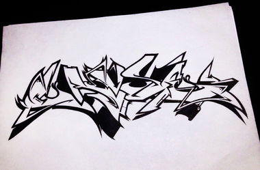 Graffiti Sketch - Photo by Paine