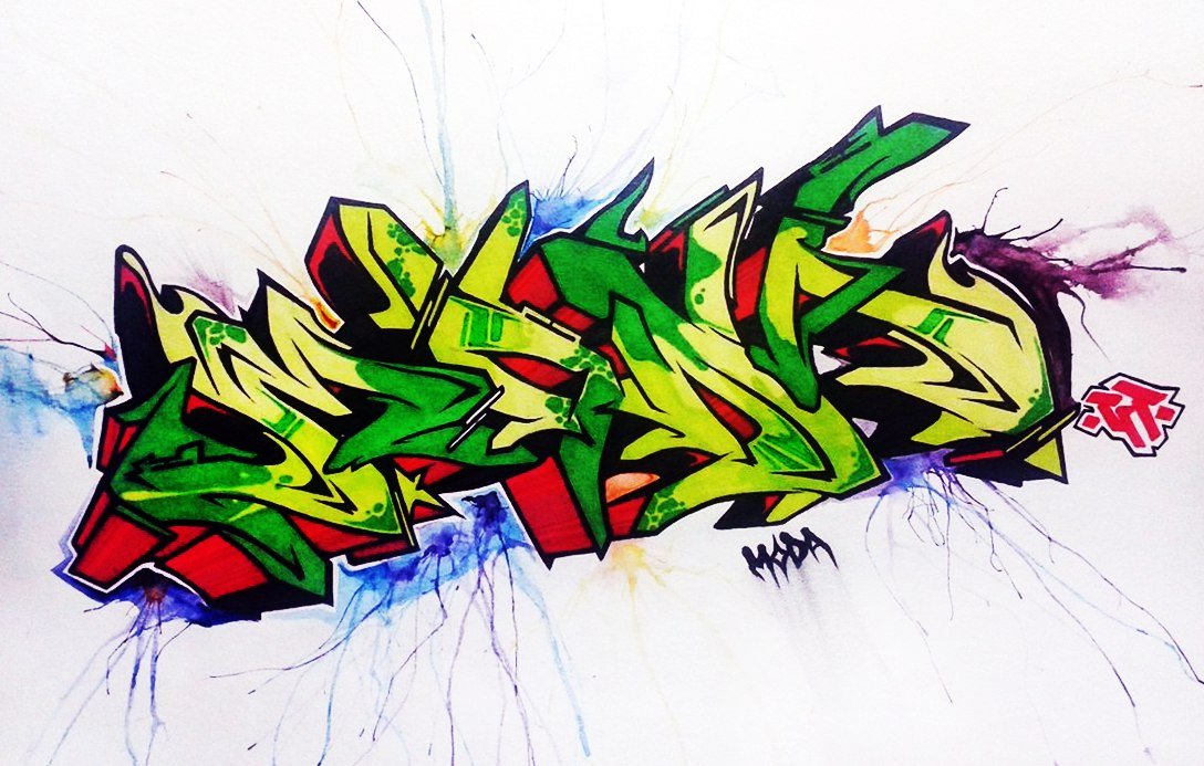 Graffiti Sketch - Photo by Paine - Exchange, For, Moda