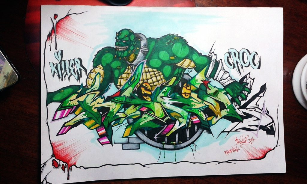 Graffiti Sketch - Photo by Paine