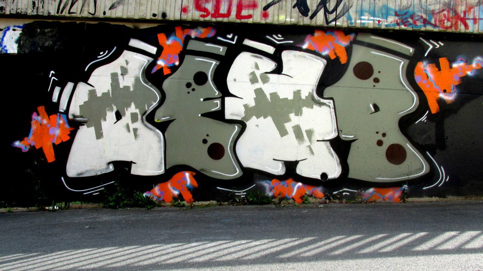 Graffiti Wall in Plzen - Photo by Pajonier - rehp (2013)