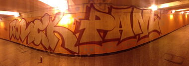 Graffiti Bombing - Photo by Panek