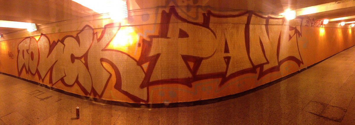 Graffiti Bombing - Photo by Panek