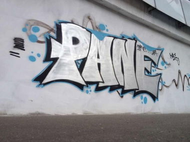 Graffiti Bombing - Photo by Panek