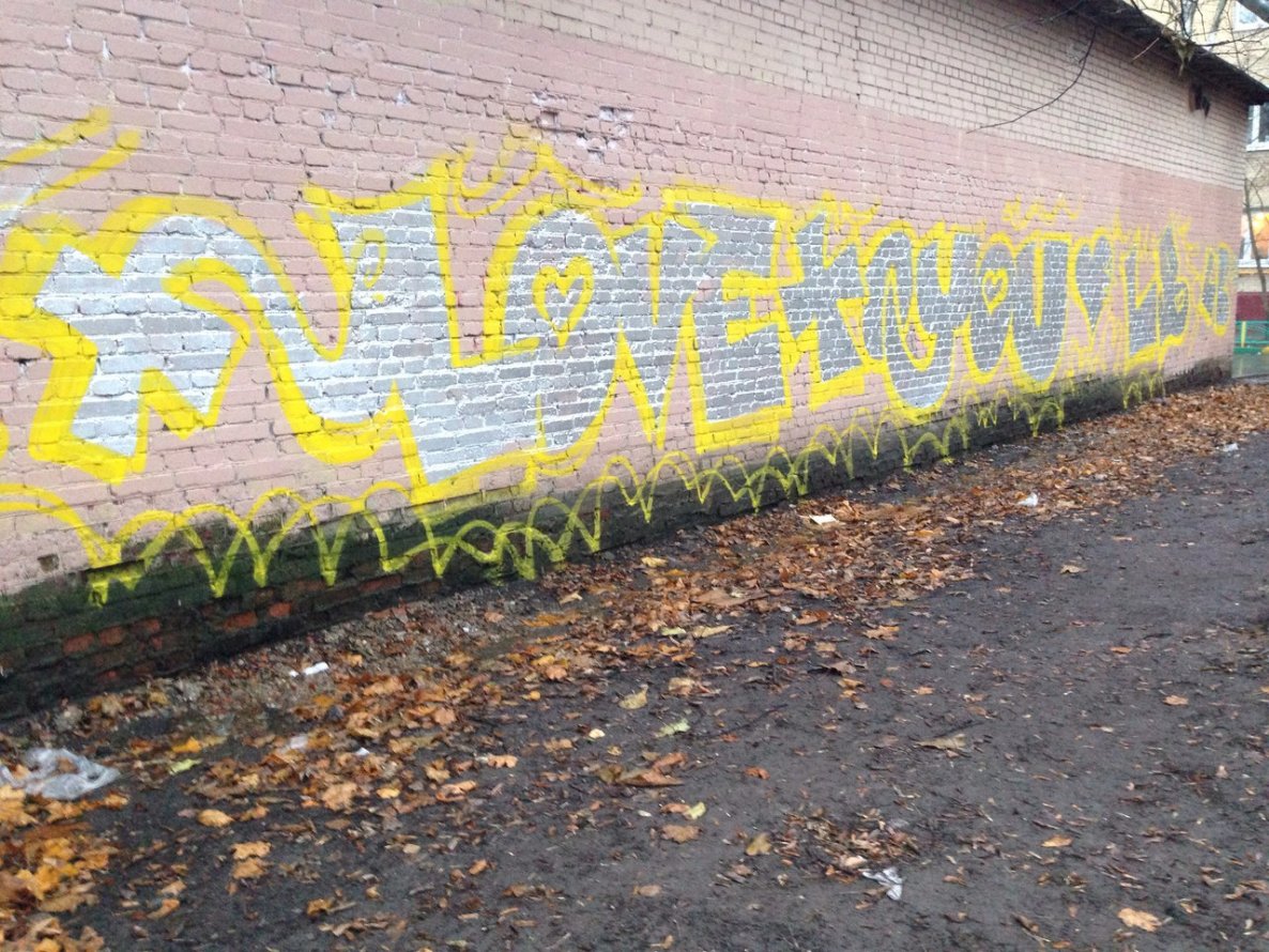 Graffiti Bombing - Photo by Panek - panek