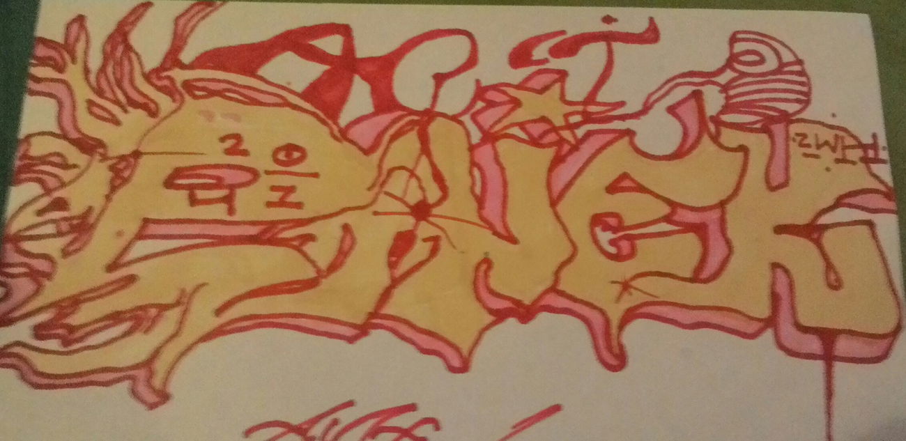 Graffiti Sketch - Photo by Panek - Panekzwhs (2014)