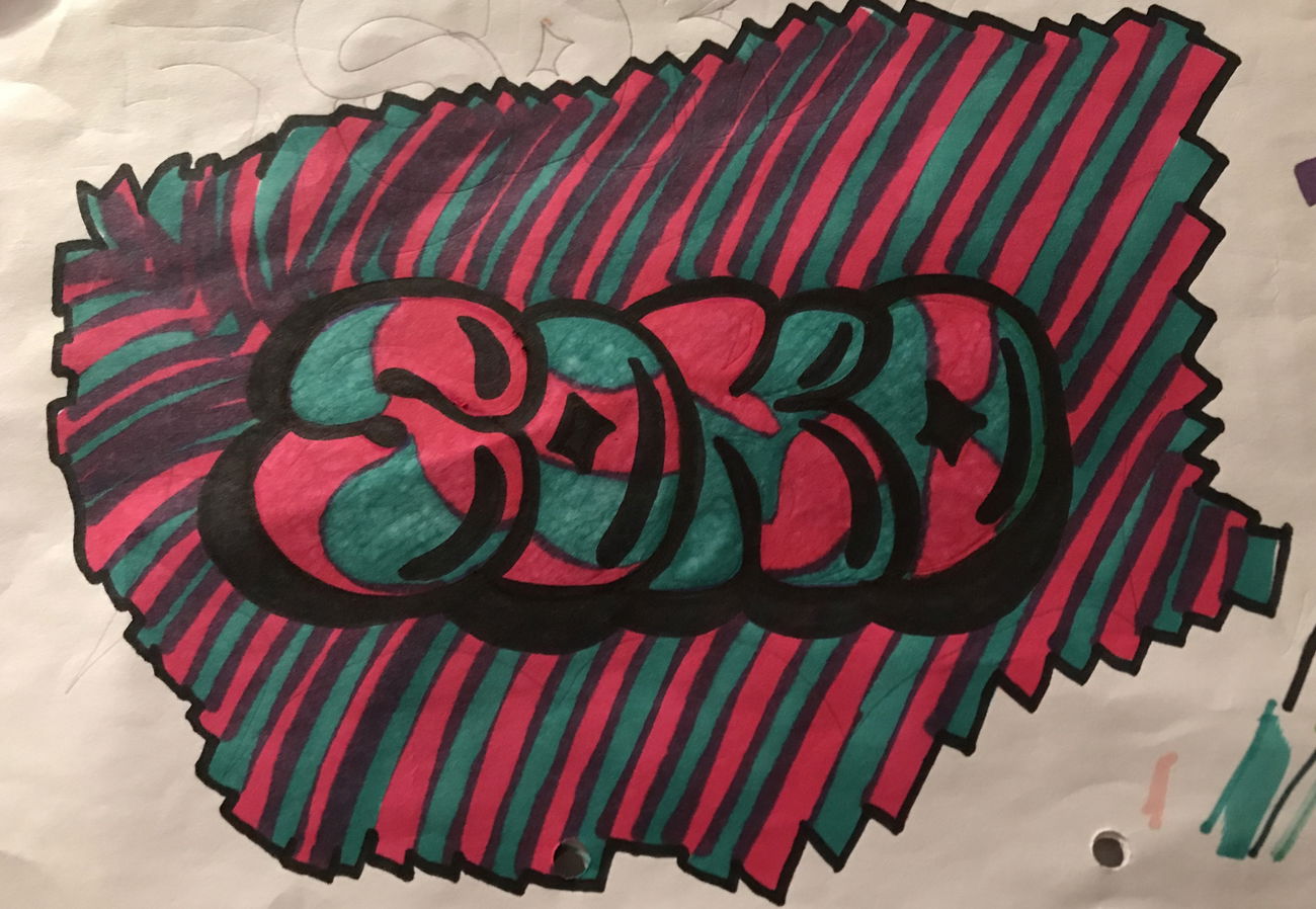 Graffiti Sketch - Photo by Pangea (2020)