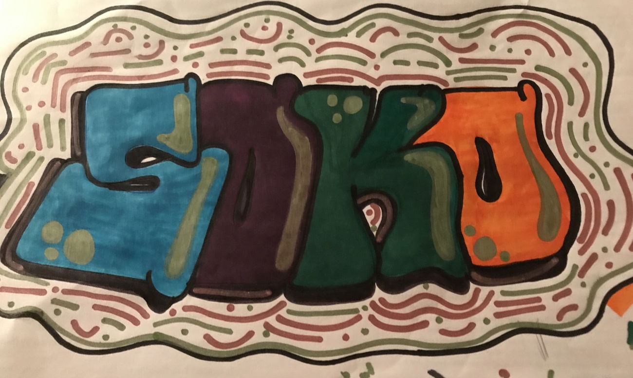 Graffiti Sketch - Photo by Pangea (2020)