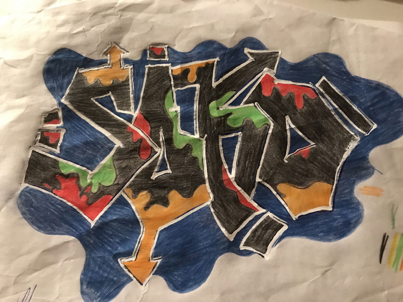 Graffiti Sketch - Photo by Pangea (2020)