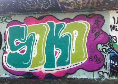 Graffiti Wall in Germany - Photo by Pangea (2020)