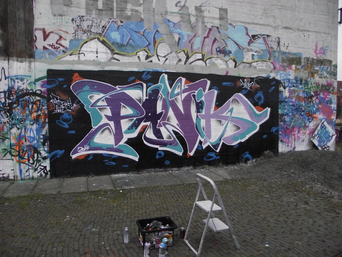 Graffiti Wall - Photo by Panik47 - panik (2014)