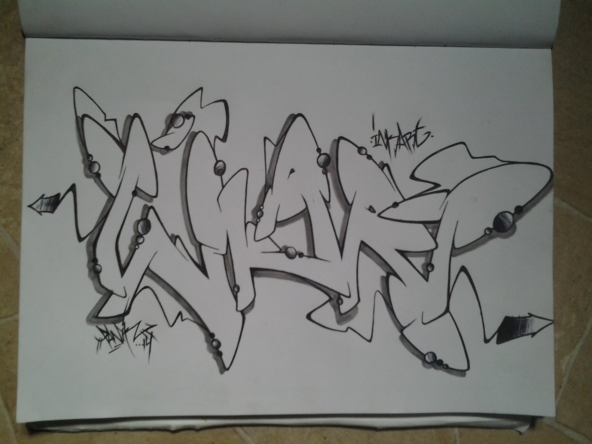 Graffiti Sketch - Photo by Panik47 - inkart, battle, facebook (2014)