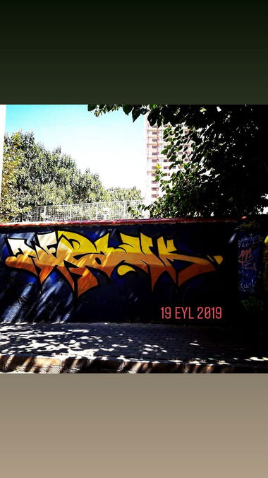Graffiti Wall in Yeri ayarla - Photo by Pank35090