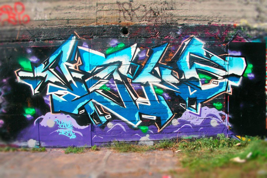 Graffiti Wall - Photo by Pano