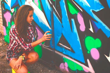 Graffiti Artwork - Photo by Pano