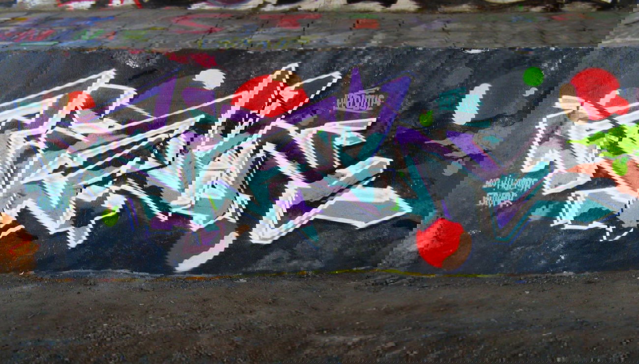 Graffiti Wall - Photo by Pano