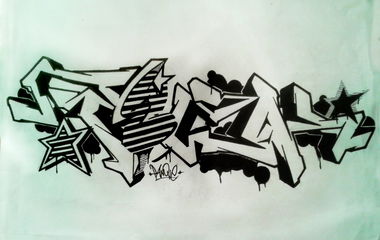Graffiti Sketch - Photo by Pano - pano