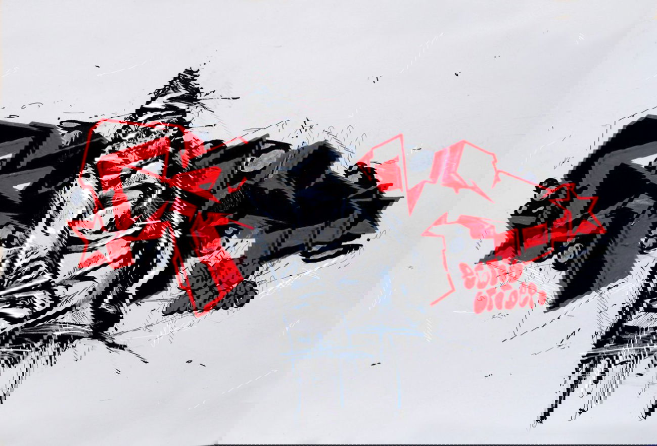 Graffiti Sketch - Photo by Pano (2014)