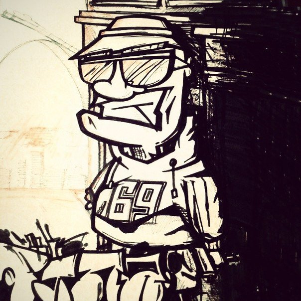Graffiti Sketch - Photo by Pano