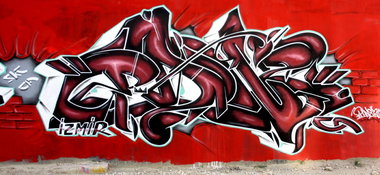 Graffiti Wall - Photo by Pansizmir - pans, ca (2011)