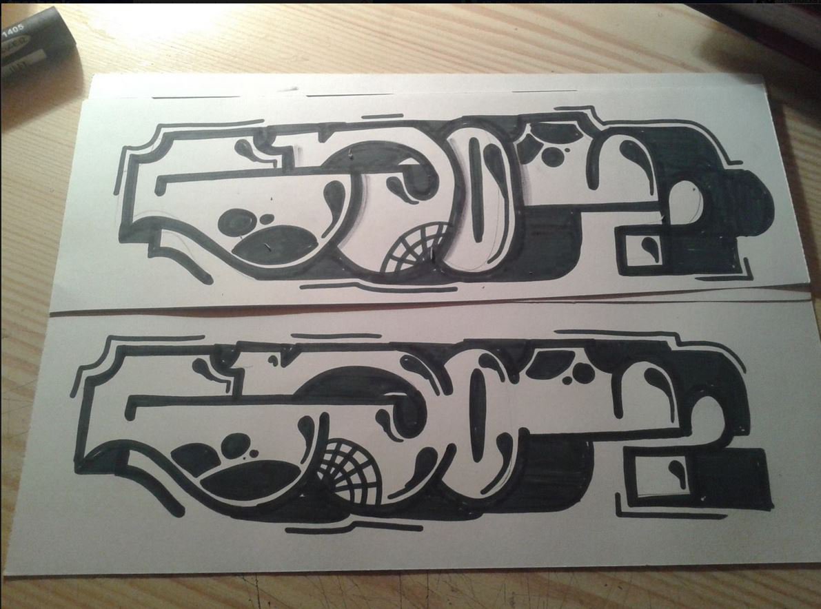 Graffiti Sketch - Photo by Panxnotdead - Toy, gios, gay (2014)