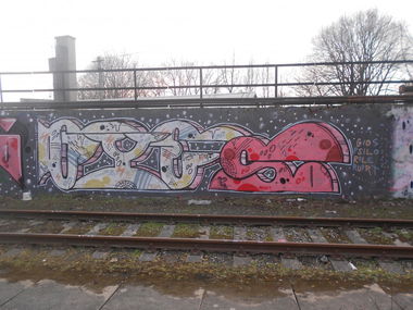 Graffiti Wall in Valasske Mezirici - Photo by Panxnotdead - czech (2014)