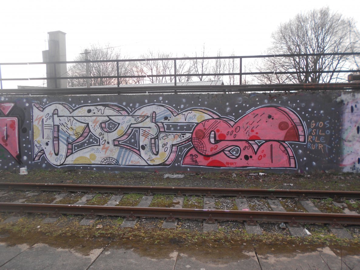 Graffiti Wall in Valasske Mezirici - Photo by Panxnotdead - czech (2014)