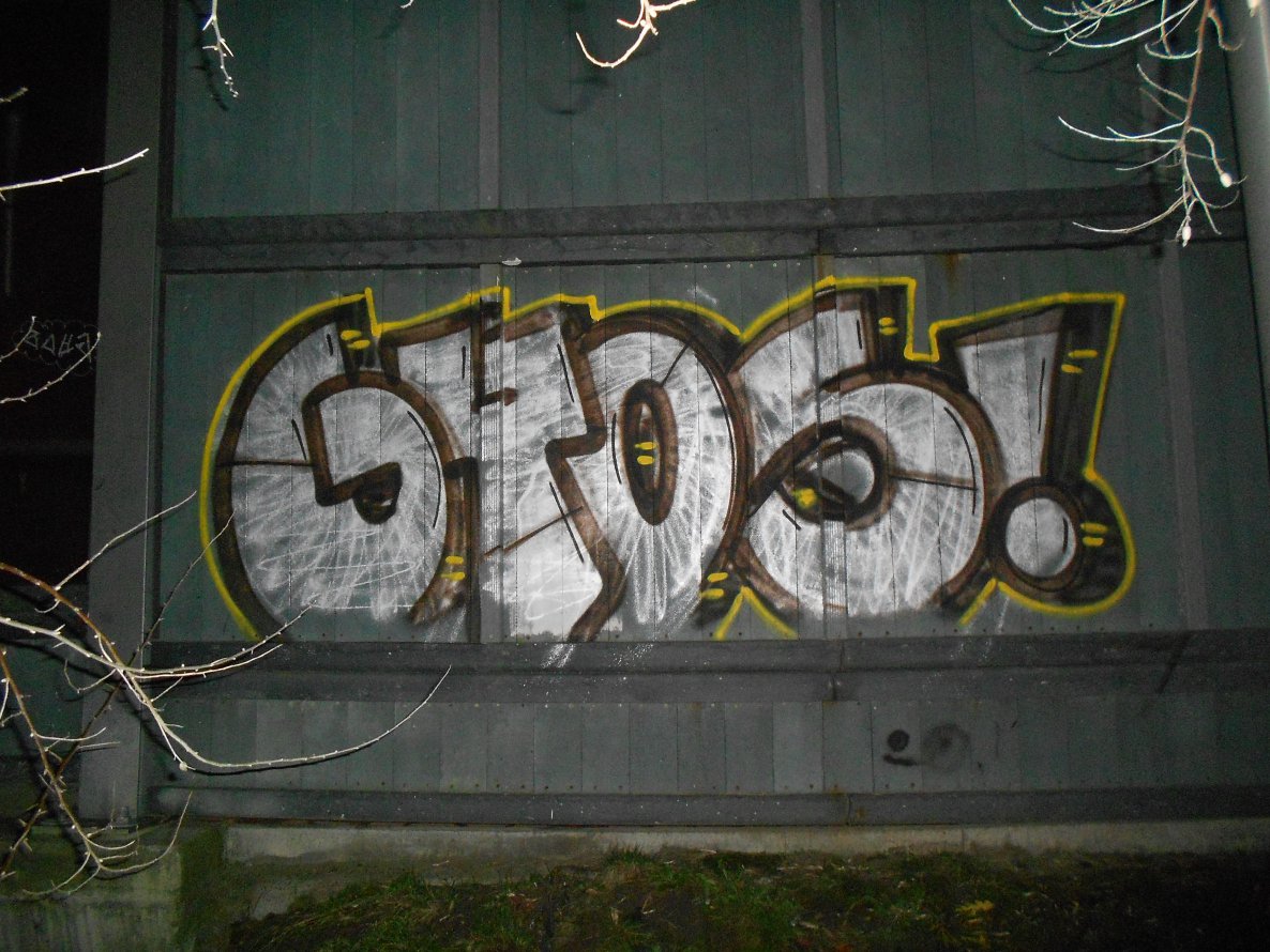 Graffiti Bombing - Photo by Panxnotdead - czech, gios (2014)