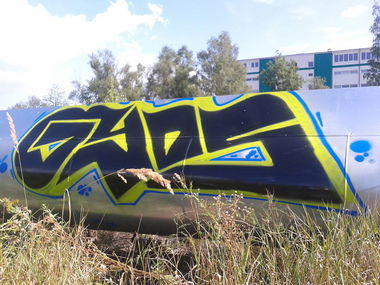 Graffiti Bombing - Photo by Panxnotdead - Gyos, czech (2013)