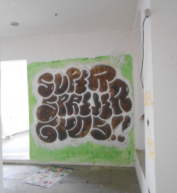 Graffiti Wall - Photo by Panxnotdead - squat, super, czech (2014)