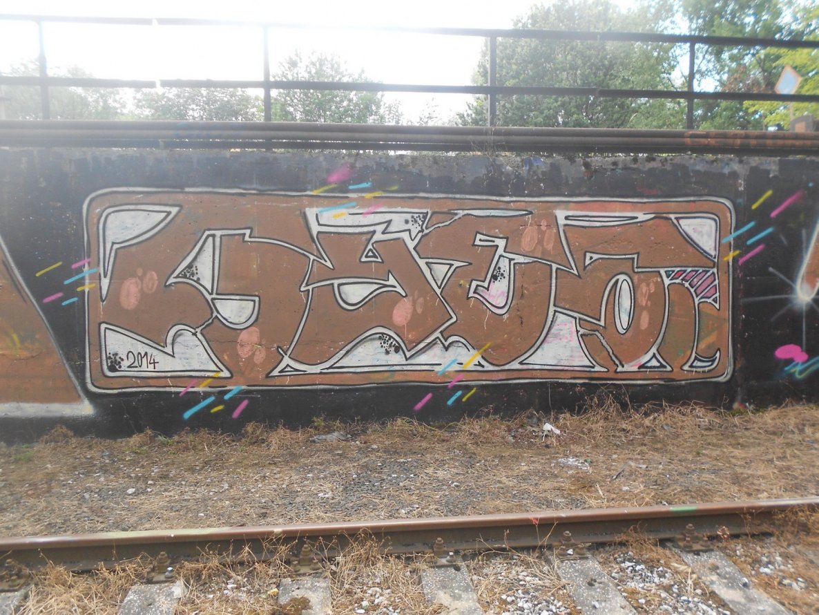 Graffiti Wall in Okres Vsetín - Photo by Panxnotdead (2014)