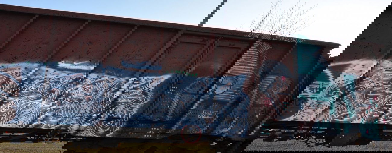 Graffiti Train - Photo by Panxnotdead - czech, gyes, epiks (2015)