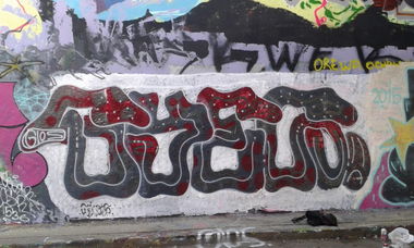 Graffiti Wall in Praha - Photo by Panxnotdead - czech (2015)